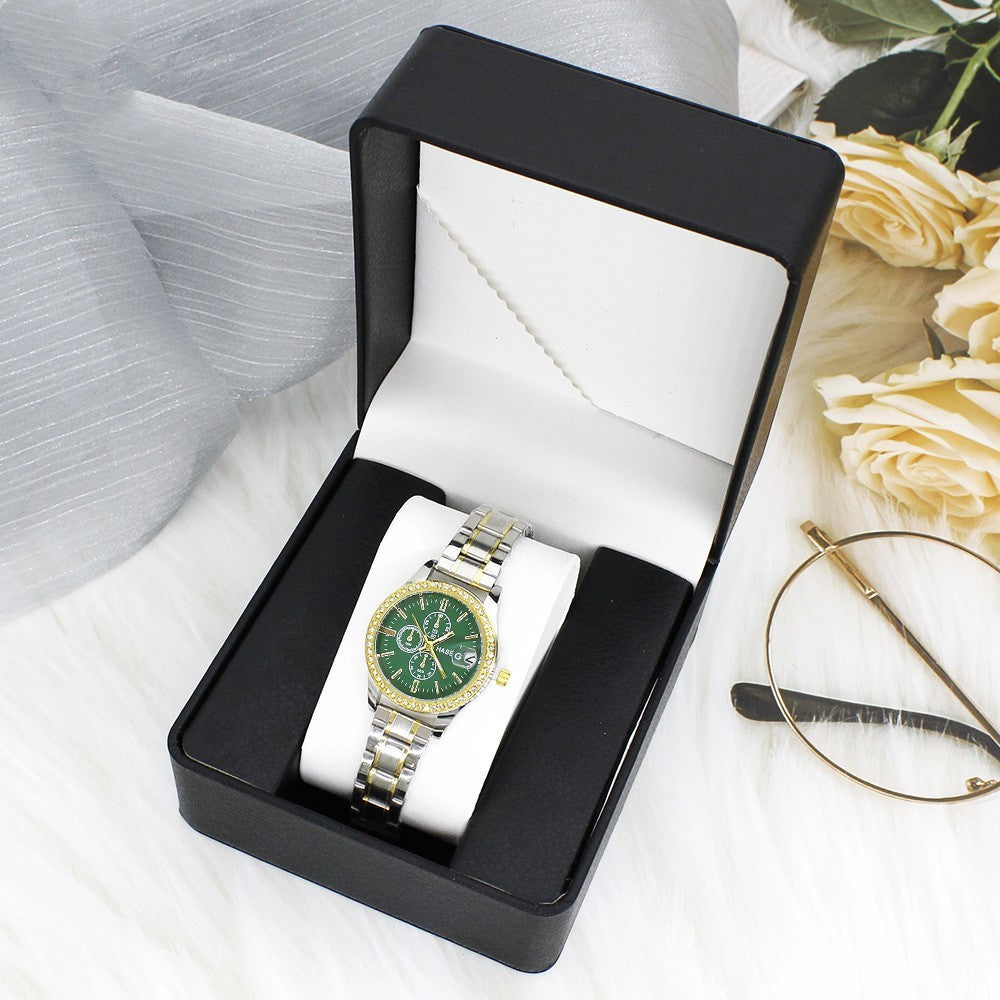 Trendy Korean Style Slim Waterproof Quartz Watch