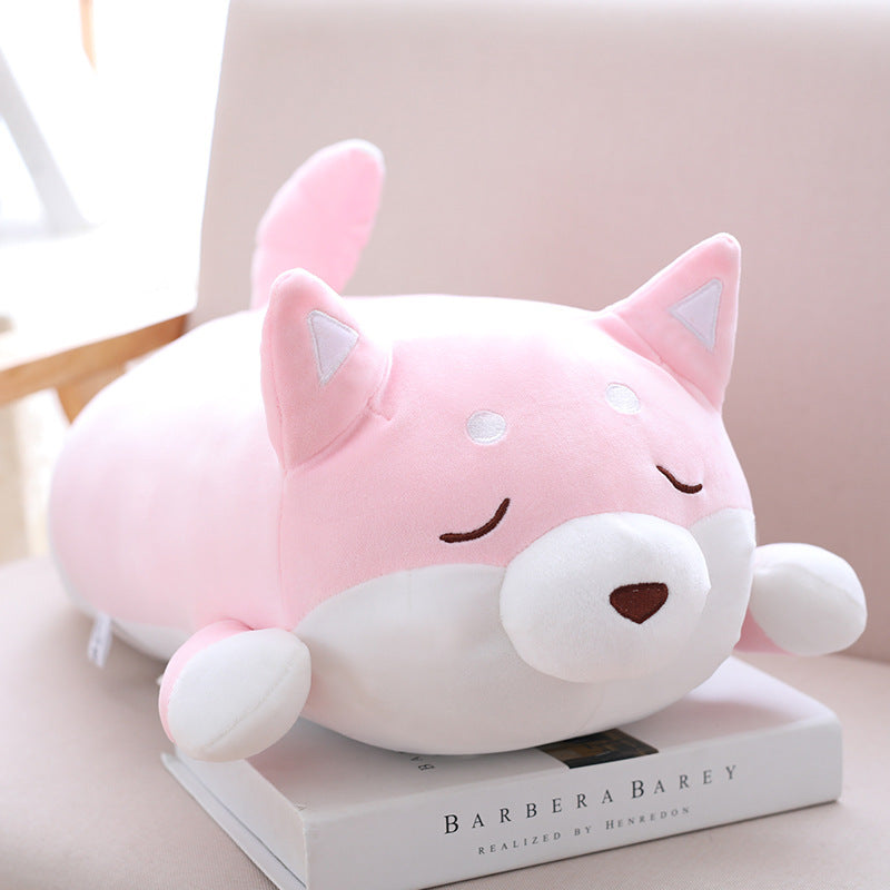 36cm / 55cm Cute Fat Shiba Inu Dog Plush Toy – Soft Stuffed Cartoon Pillow Gift for Kids & Babies