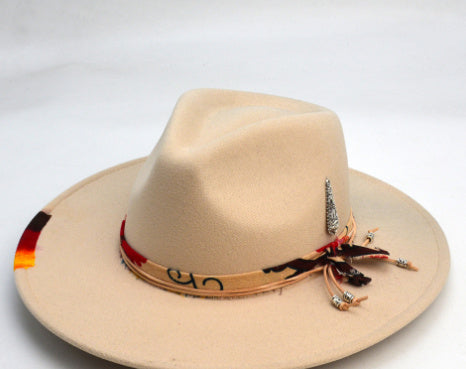 Wool-Like Felt Cap – British Retro Autumn & Winter Woolen Hat