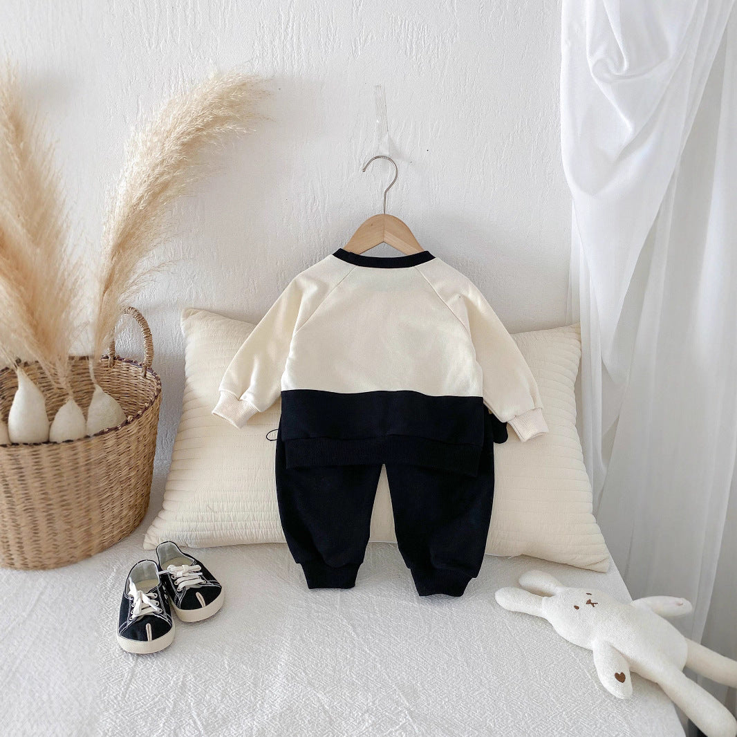 Baby Panda Outfit – Long Sleeve Western Style