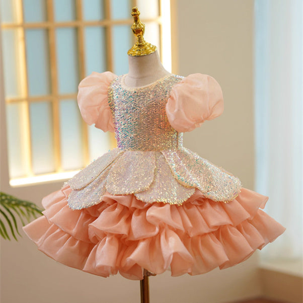 Royal Elegance Girls Dress