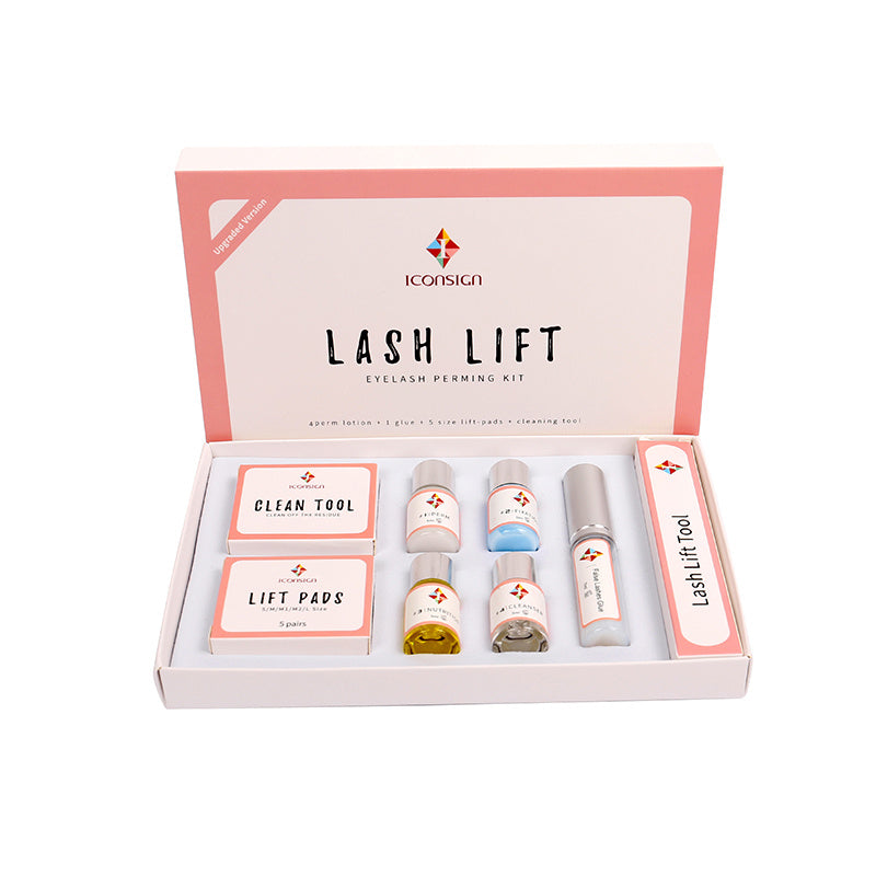 ICONSIGN Upgrade Lash Lift Kit – Professional Eyelash Perm & Lift Set for Glamorous Eyes