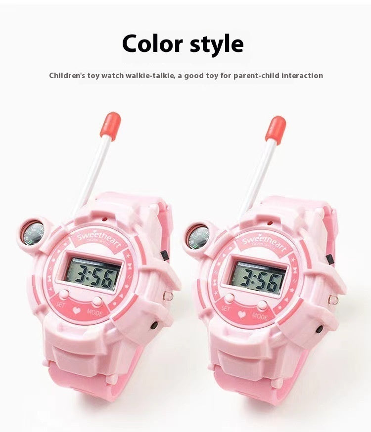 Rechargeable Kids Walkie Talkie Watch – Fun Interactive Toy for Children