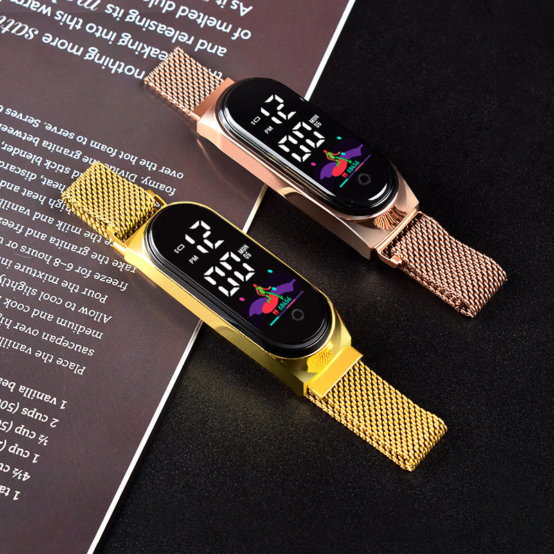 Innovative Colorful Waterproof Touch Screen Women’s Bracelet Watch