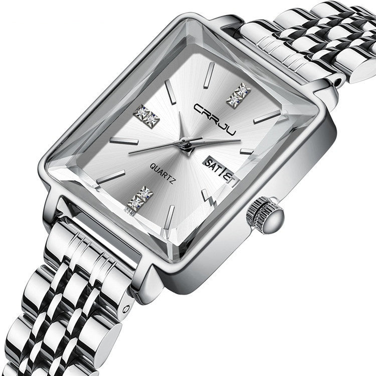 Stylish Business Steel Belt Waterproof Women’s Watch