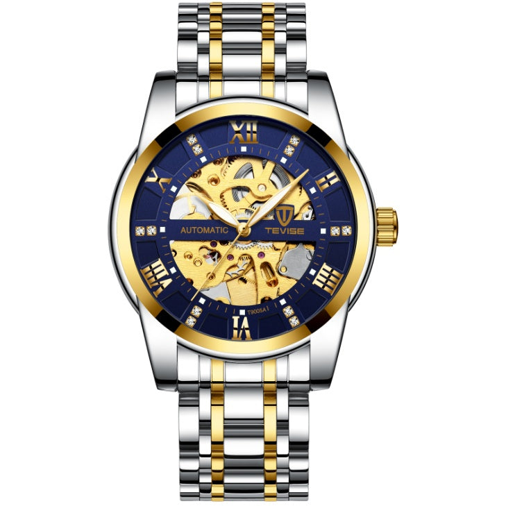 Men’s Luxury Automatic Mechanical Hollow Waterproof Fashion Watch