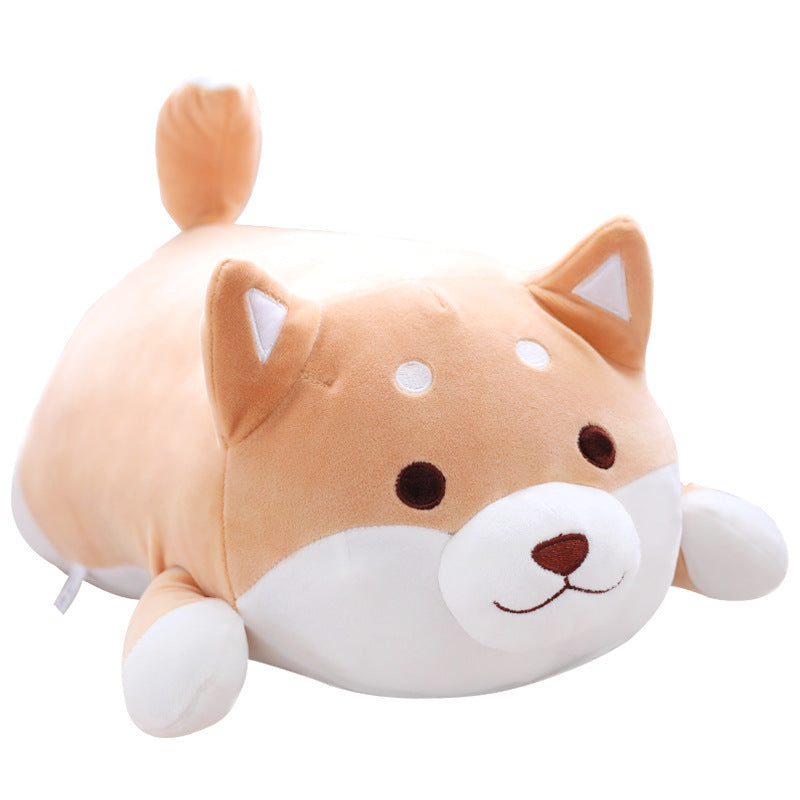 36cm / 55cm Cute Fat Shiba Inu Dog Plush Toy – Soft Stuffed Cartoon Pillow Gift for Kids & Babies