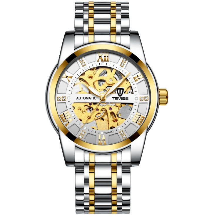 Men’s Luxury Automatic Mechanical Hollow Waterproof Fashion Watch