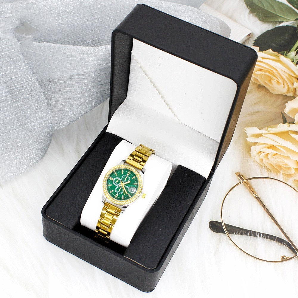 Trendy Korean Style Slim Waterproof Quartz Watch