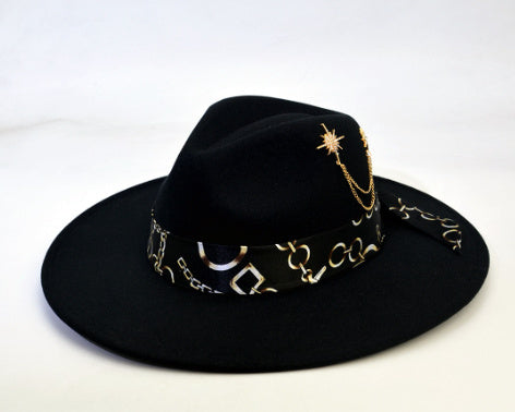 Wool-Like Felt Cap – British Retro Autumn & Winter Woolen Hat