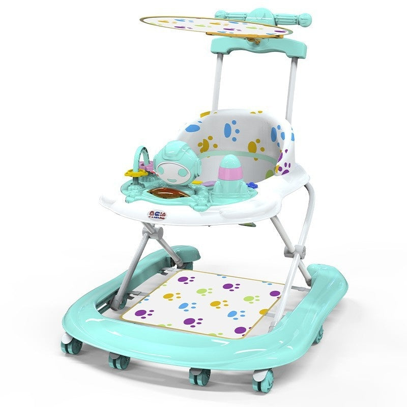Baby Walker – Multi-functional Hand Push, Anti-O-Leg, Anti-Flip, Convertible Sit & Play