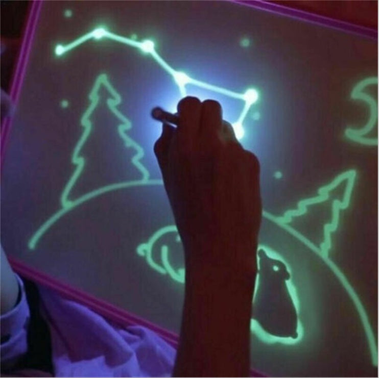 3D Magic Educational Drawing Pad – Kids Sketch Board with 8 Light Effects & Puzzle Fun