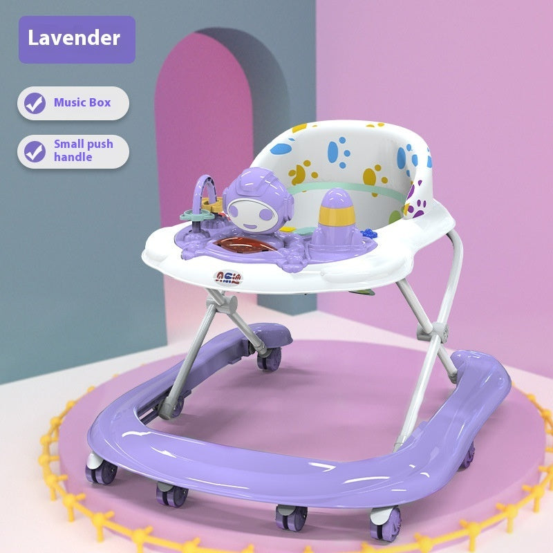 Baby Walker – Multi-functional Hand Push, Anti-O-Leg, Anti-Flip, Convertible Sit & Play