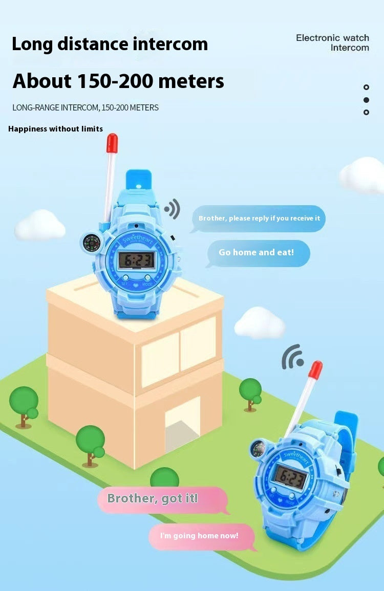 Rechargeable Kids Walkie Talkie Watch – Fun Interactive Toy for Children