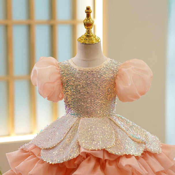 Royal Elegance Girls Dress