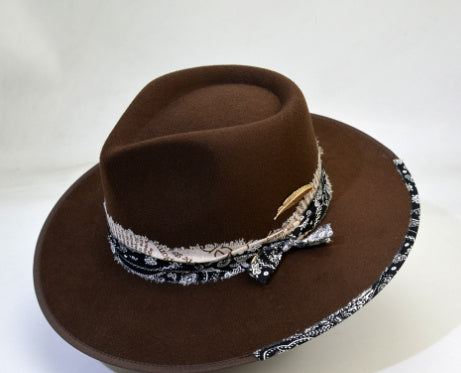 Wool-Like Felt Cap – British Retro Autumn & Winter Woolen Hat