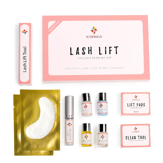 ICONSIGN Upgrade Lash Lift Kit – Professional Eyelash Perm & Lift Set for Glamorous Eyes