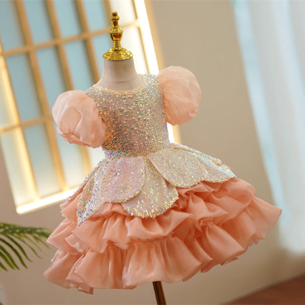 Royal Elegance Girls Dress
