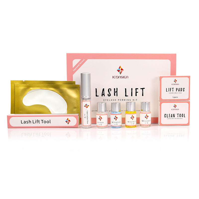 ICONSIGN Upgrade Lash Lift Kit – Professional Eyelash Perm & Lift Set for Glamorous Eyes