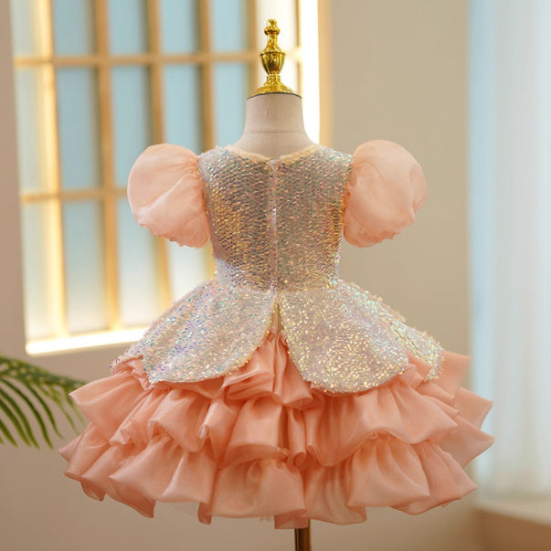 Royal Elegance Girls Dress