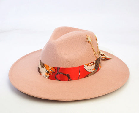 Wool-Like Felt Cap – British Retro Autumn & Winter Woolen Hat