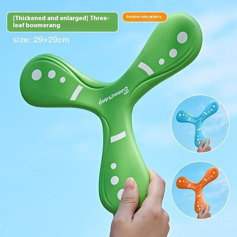 Children's Hand Throw Soft Boomerang Flying Disc