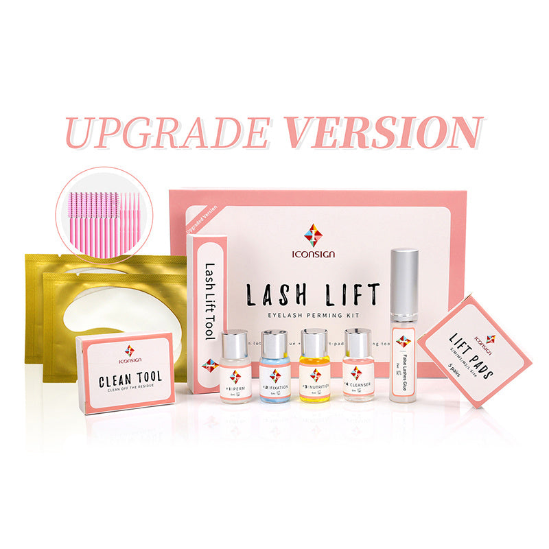 ICONSIGN Upgrade Lash Lift Kit – Professional Eyelash Perm & Lift Set for Glamorous Eyes
