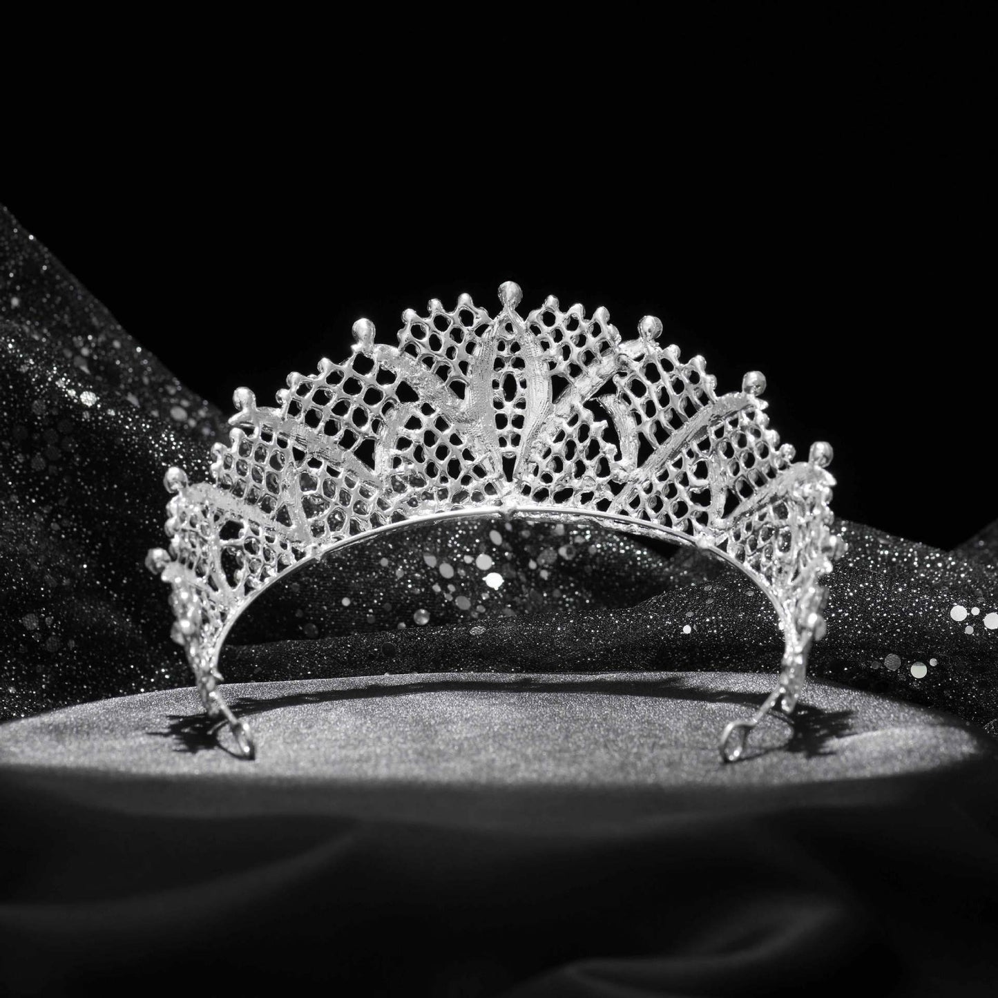 European & American Zircon Crown Headband – Full Diamond Alloy Women’s Hair Accessory