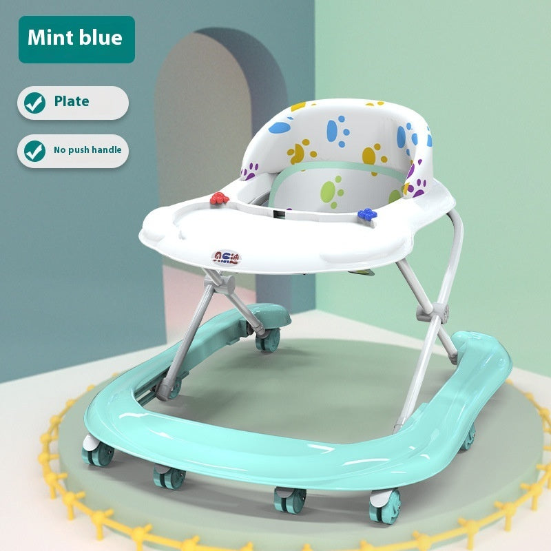 Baby Walker – Multi-functional Hand Push, Anti-O-Leg, Anti-Flip, Convertible Sit & Play