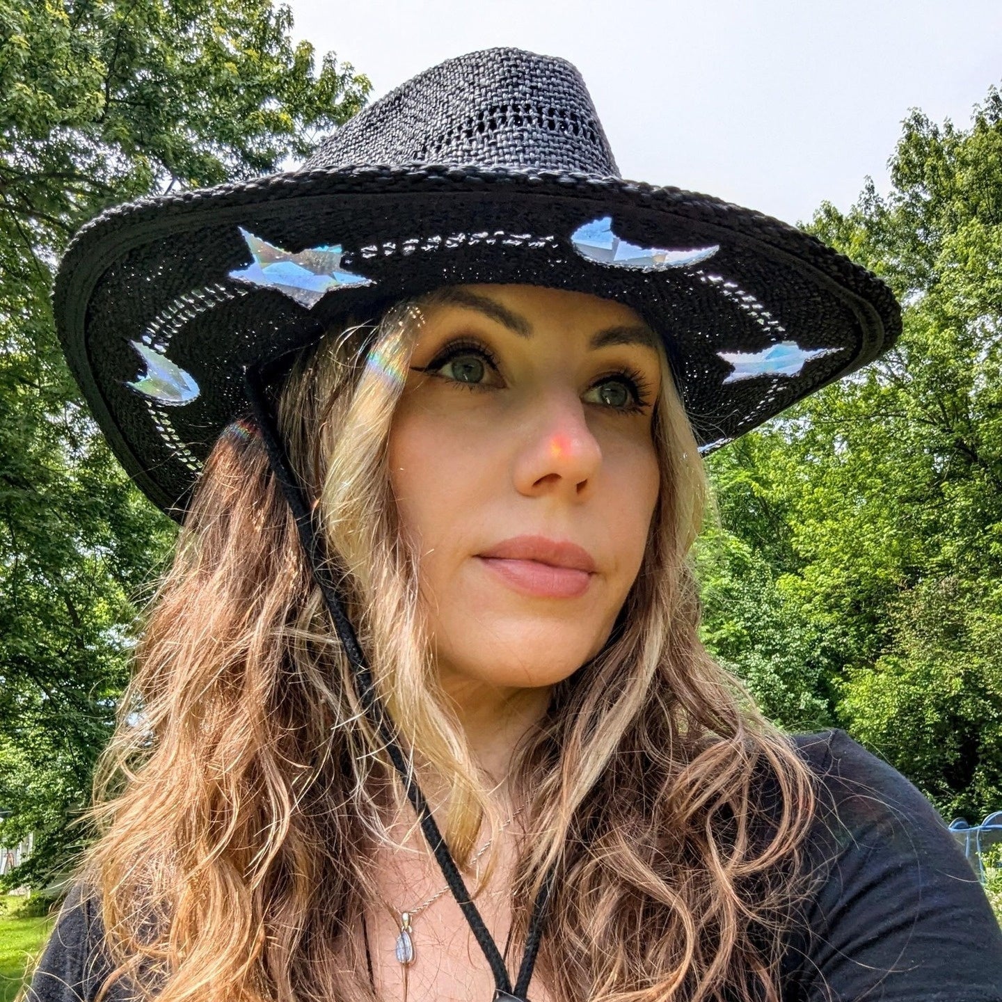 Sun Catcher Denim Braided Hat – Women’s Sun Protection