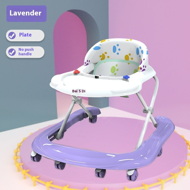 Baby Walker – Multi-functional Hand Push, Anti-O-Leg, Anti-Flip, Convertible Sit & Play