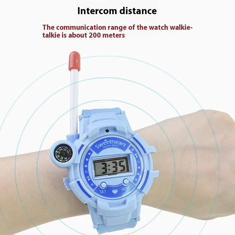 Rechargeable Kids Walkie Talkie Watch – Fun Interactive Toy for Children